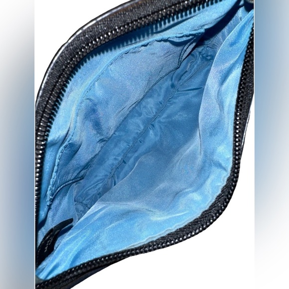 Coach VTG Y2K Monogram Patent Black Leather Wristlet Coin Purse NO WRIST STRAP - Picture 10 of 14